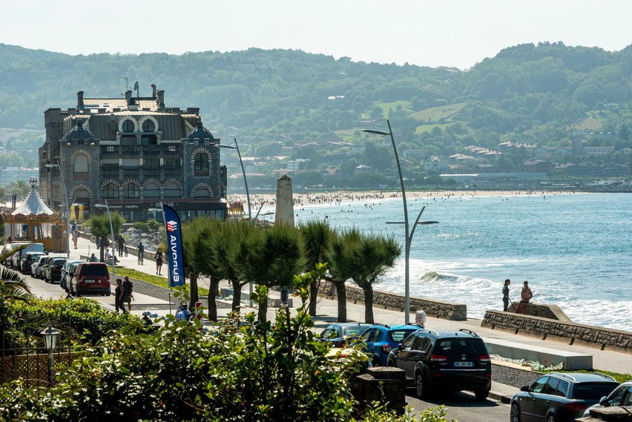Premiere Ligne De Plage, Face A La Mer Hendaye Exterior photo